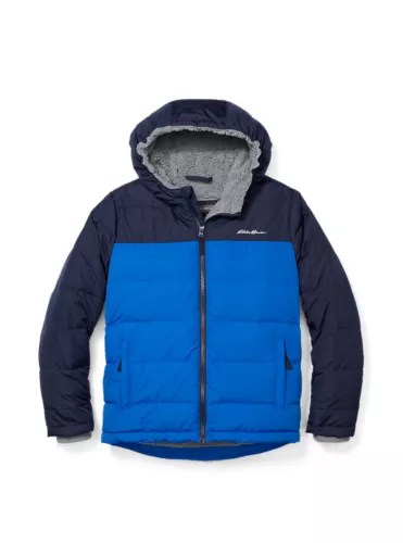 Boys' Classic Down Hooded Jacket Eddie Bauer