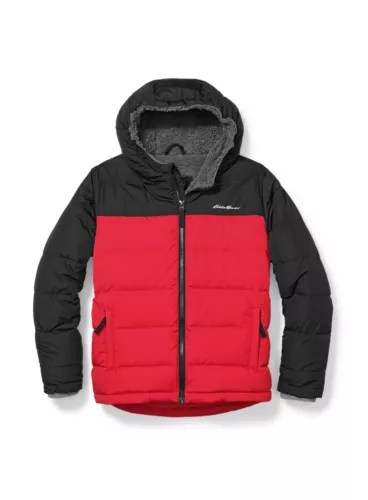 Boys' Classic Down Hooded Jacket Eddie Bauer