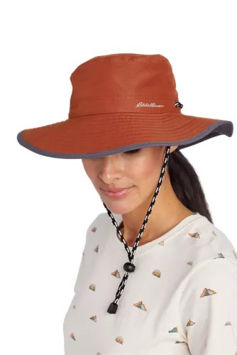Sun Hats Eddie Bauer Womens Exploration UPF Wide Brim Hat Clothing