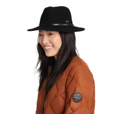 Women's Felt Wide Brim Hat Eddie Bauer