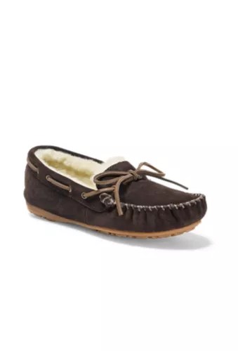 Women's Shearlinglined Moccasin Slipper Eddie Bauer