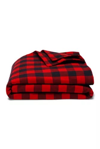 Eddie's Favorite Flannel Portuguese Duvet Cover Eddie Bauer