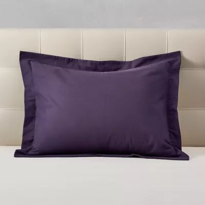 Flannel Pillow Sham Solid Eddie Bauer