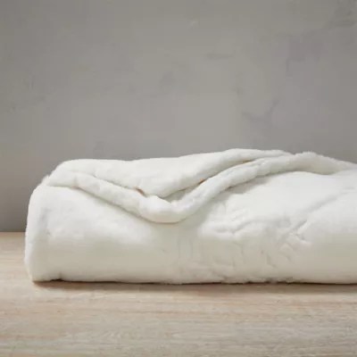 Cabin Faux Fur Throw Eddie Bauer