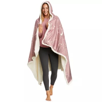 Cabin Hooded Throw Eddie Bauer