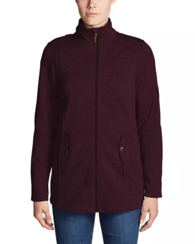 Women's Radiator Fleece Cirrus Jacket Long Eddie Bauer