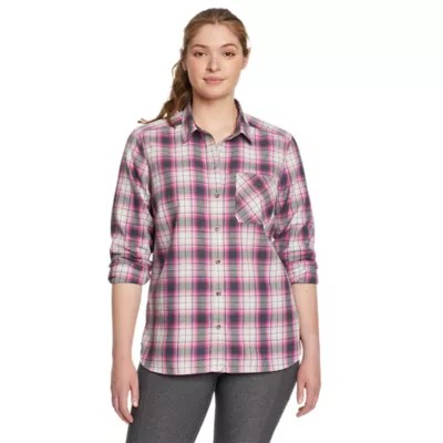 Women's Eddie Bauer Expedition Performance Flannel 2.0 Shirt Eddie Bauer