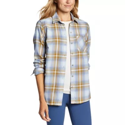 Women's Eddie Bauer Expedition Performance Flannel 2.0 Shirt Eddie Bauer