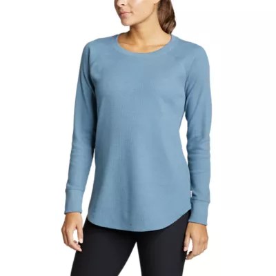 Women's Myriad Thermal Raglan Crew Eddie Bauer