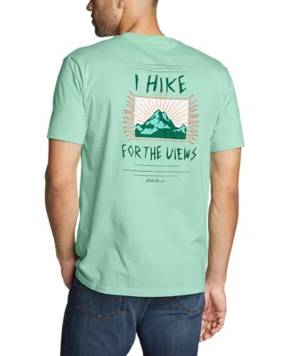 Men's Graphic Tshirt For The Views Eddie Bauer