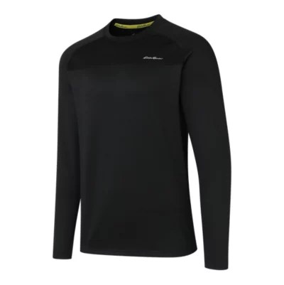 Men's Heavyweight Grid Fleece Baselayer Crew Eddie Bauer