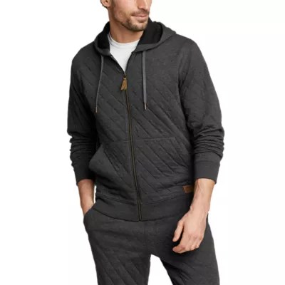 Men's Outlooker Quilted Fullzip Hoodie Eddie Bauer