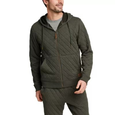 Men's Outlooker Quilted Fullzip Hoodie Eddie Bauer