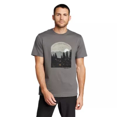 Men's Eddie Bauer Sleep Under The Stars Tshirt Eddie Bauer