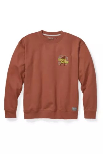 Eddie Bauer Signature Crew Sweatshirt Topo Squatch Eddie Bauer