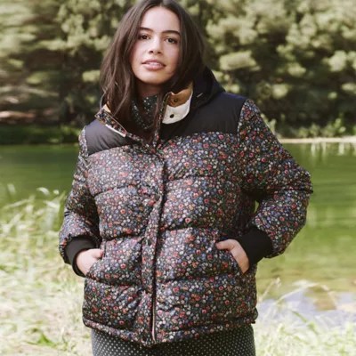 Women's The Great. + Eddie Bauer The Floral Down Puffer Eddie Bauer