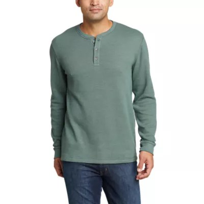 Tops Eddie Bauer Mens Eddies Field Thermal Crew Clothing Men