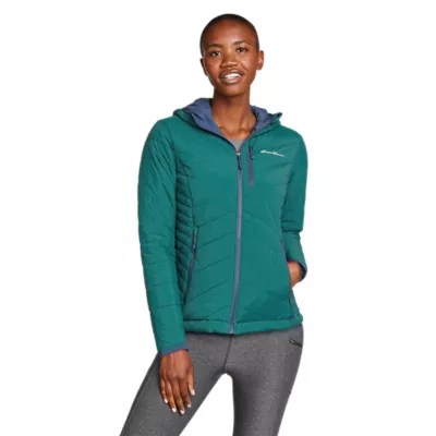 Women's Ignitelite Stretch Reversible Hooded Jacket Eddie Bauer