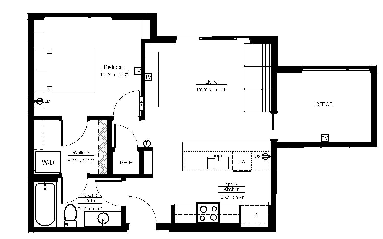 Luxury Apartments in Richmond, VA Eddy on The James Floor Plans