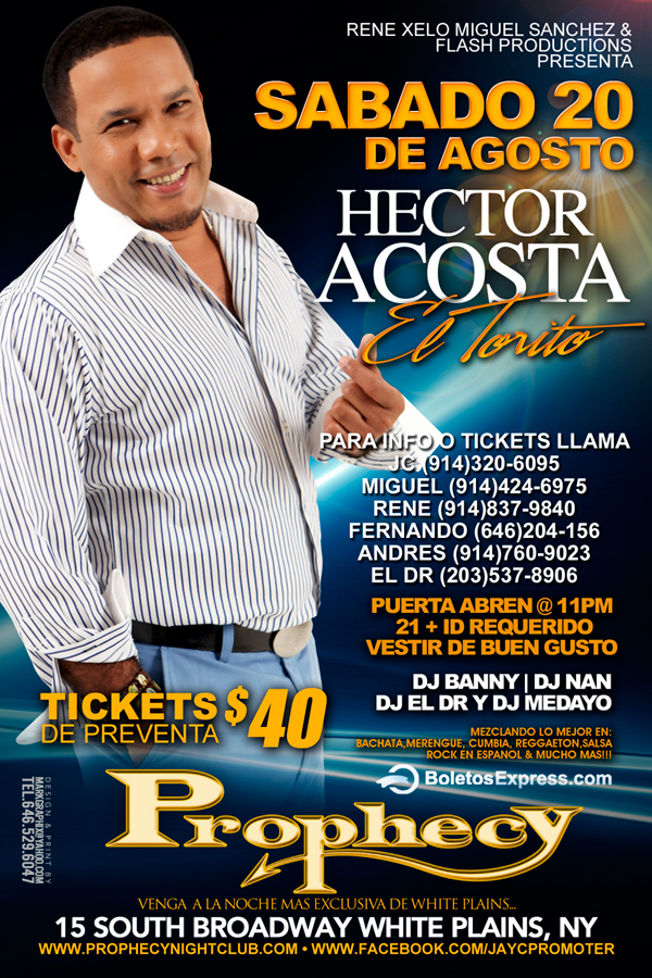 El Torito Hector Acosta eddypromotion