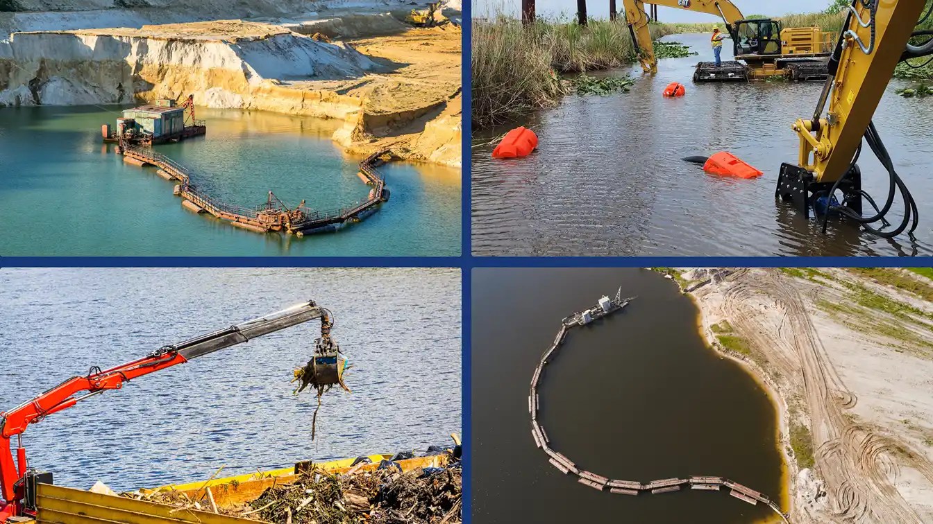 Pond Dredging Techniques & Equipment for Healthy Ecosystems