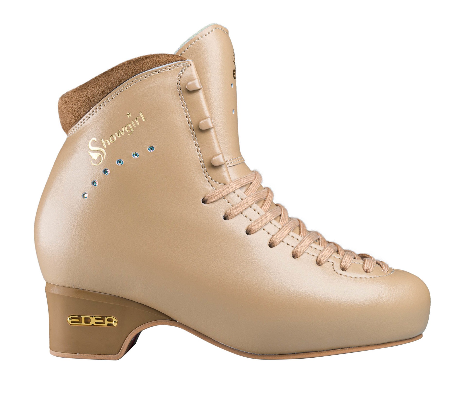 Showgirl Edea tan boot Edea Skates