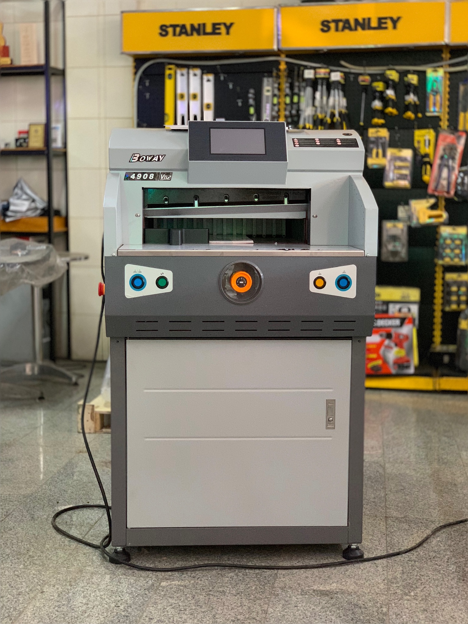 AUTOMATIC CUTTING MACHINE Engineering Drawing Equipments