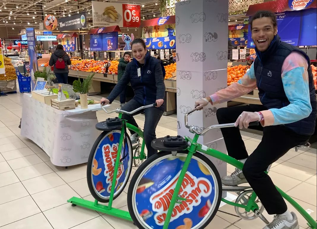 Animation Disney/Carrefour Edelvi Field Marketing