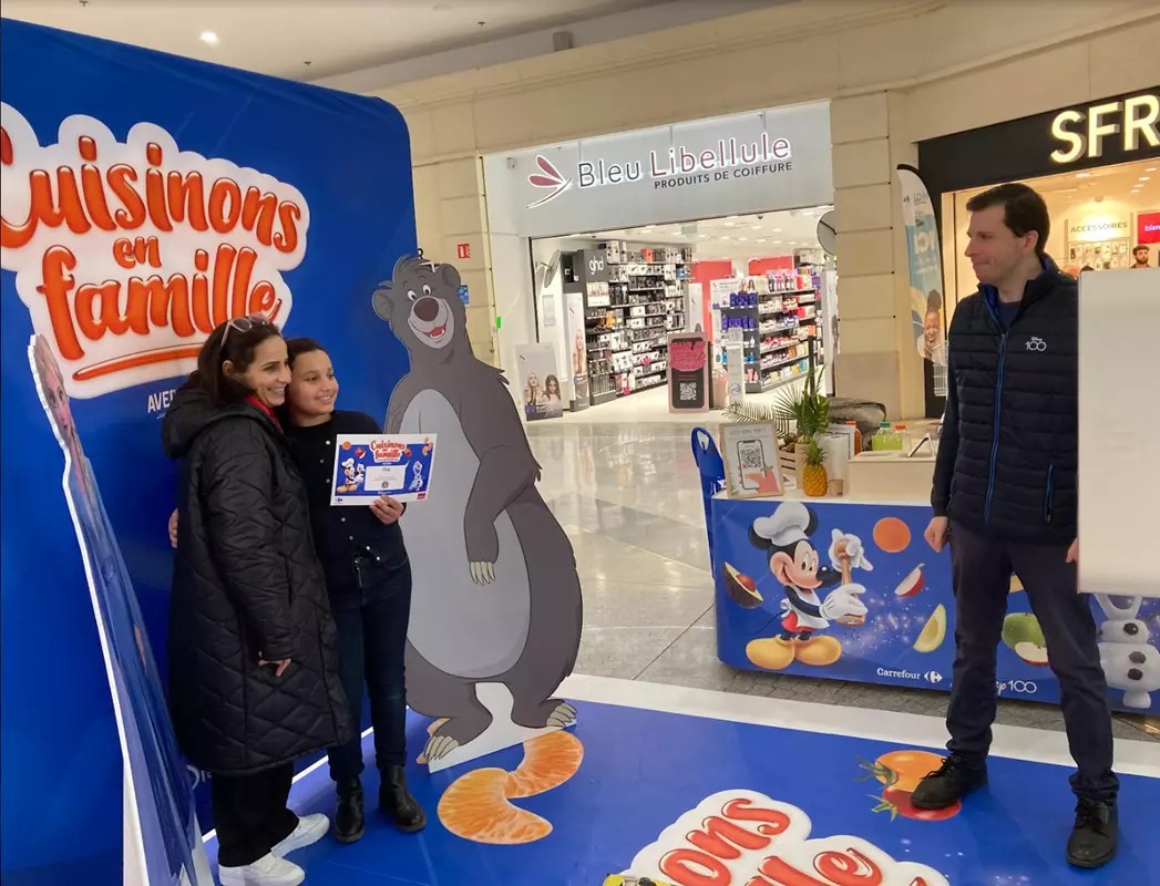 Animation Disney/Carrefour Edelvi Field Marketing