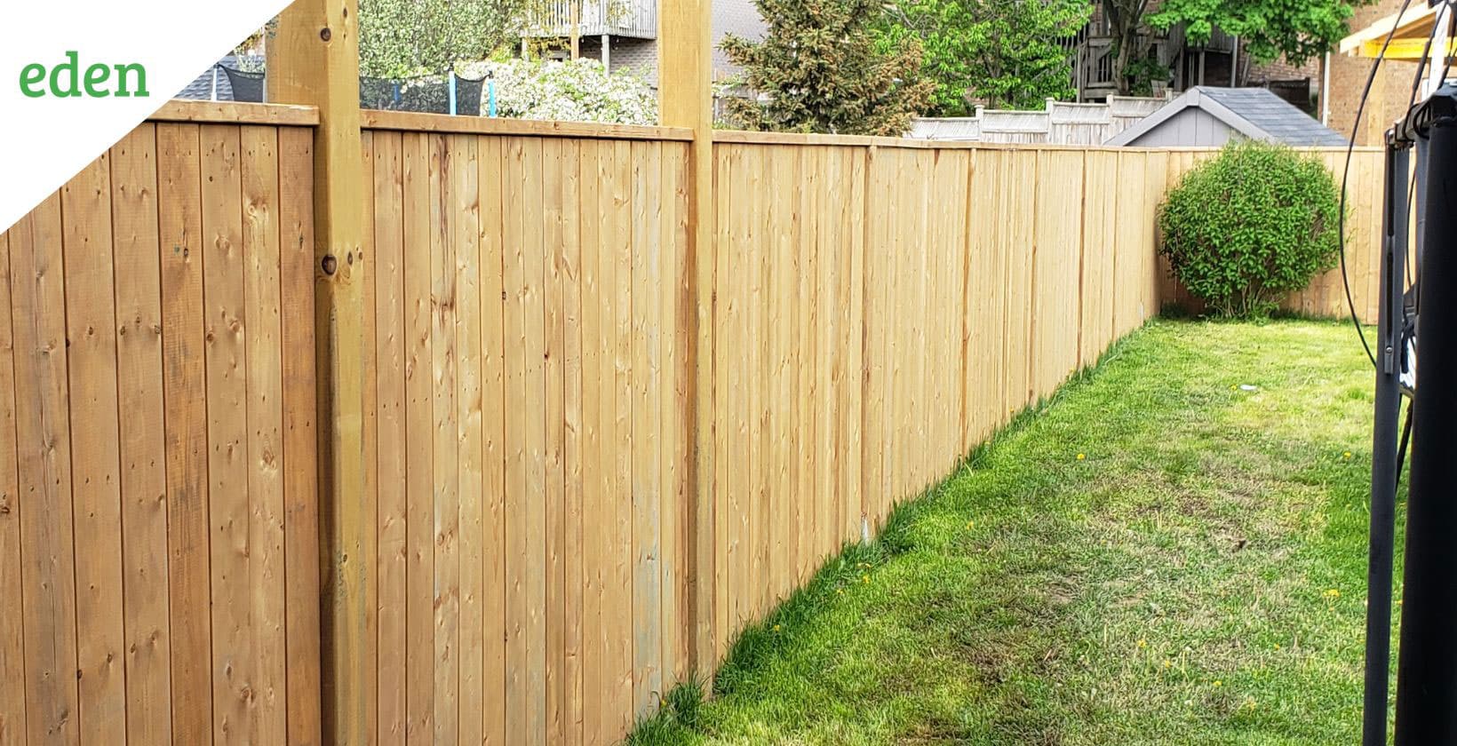 Fence Pricing Guide Eden Lawn Care and Snow Removal