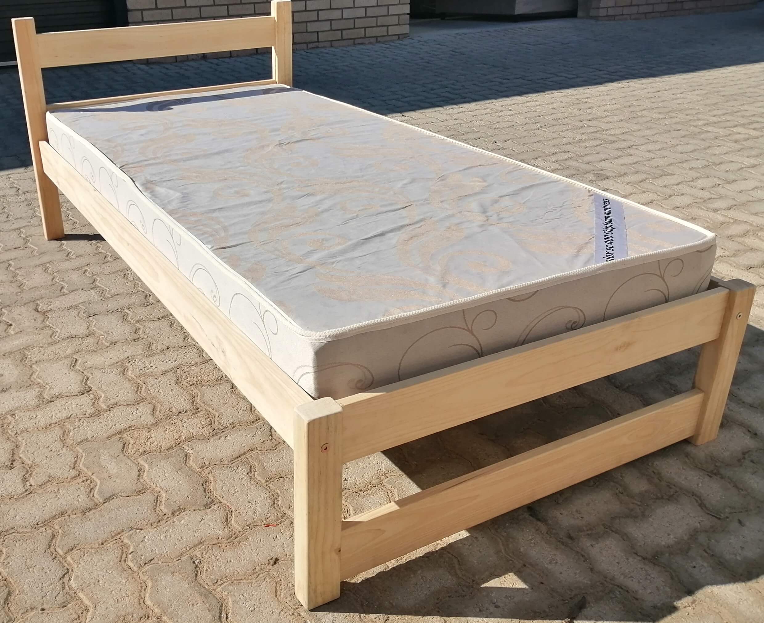 Pine Single Bed Frame Eden Beds