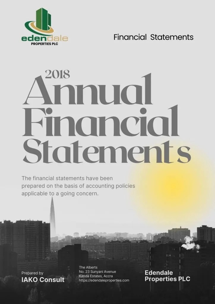Financial Reports Edendale Properties PLC