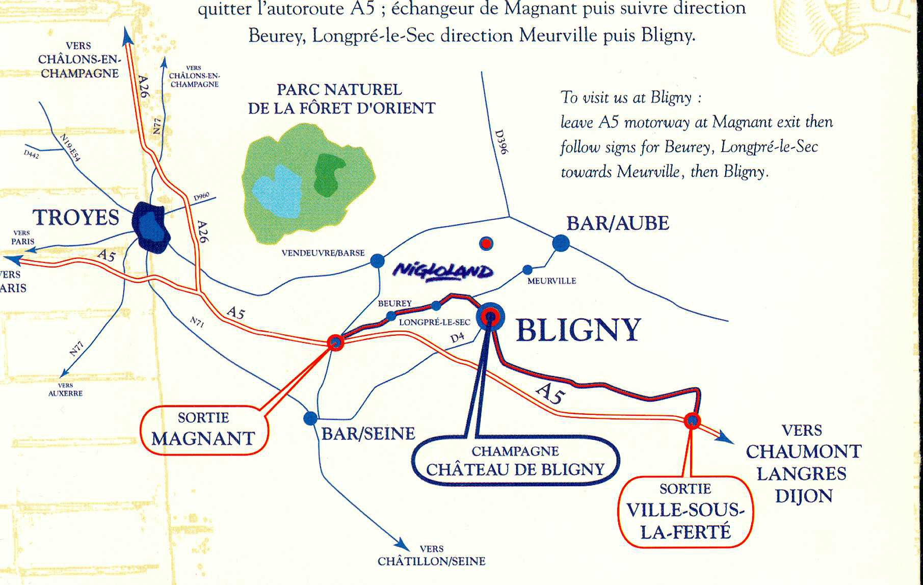Eden Nature Park Map