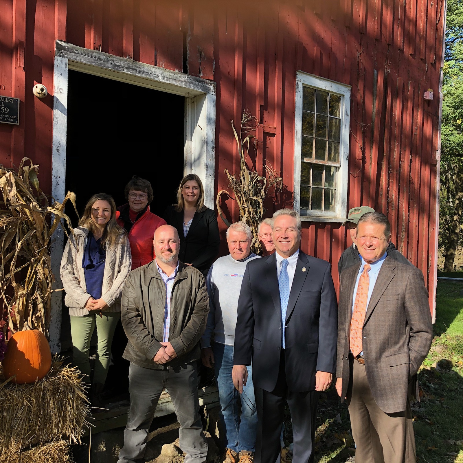 Eden Valley Mill historic marker Town of Eden, New York