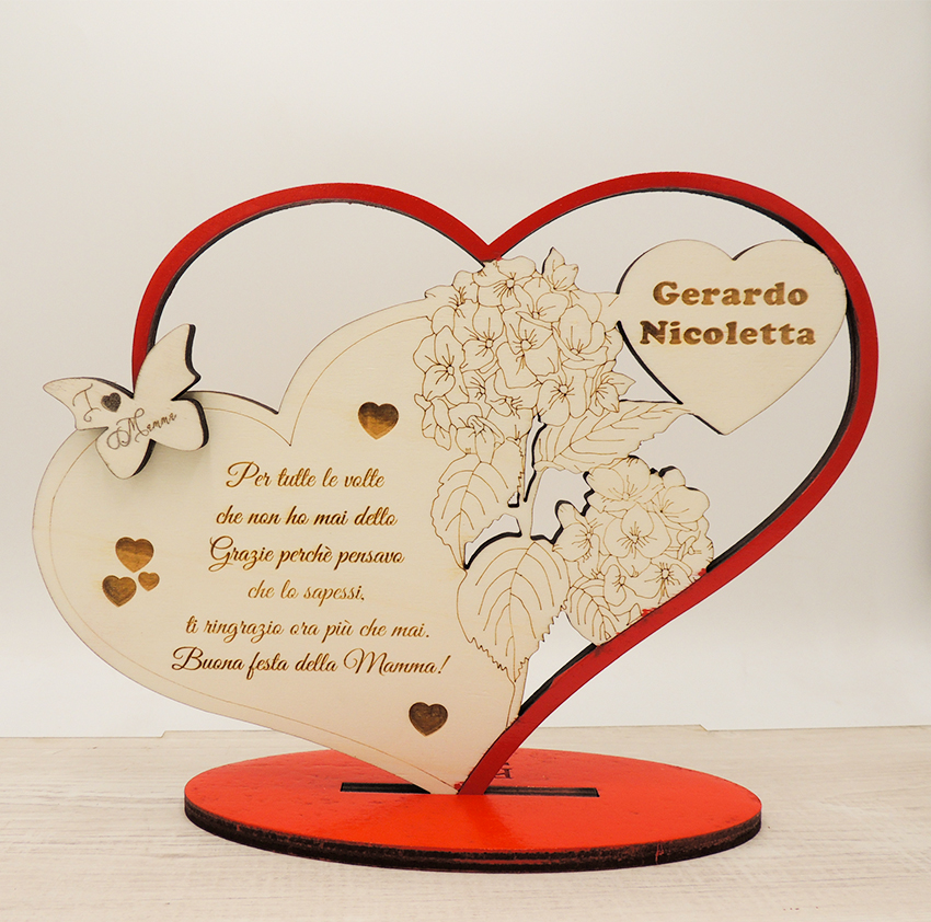 Cuore Festa Della Mamma Ortensia Orchidea Eden Shop Web