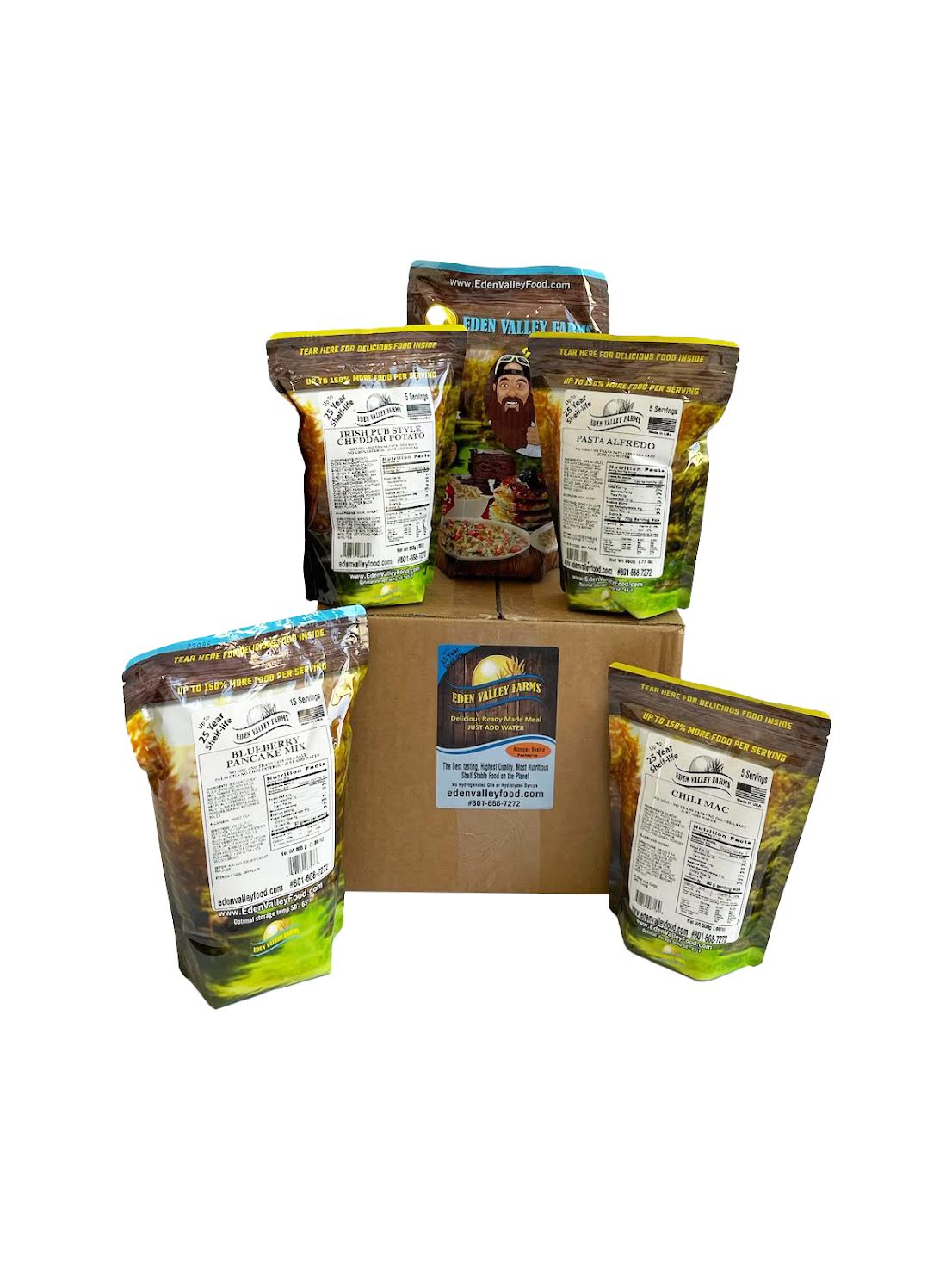 72 Hour Survival Food Kit Eden Valley Farms Food Storage