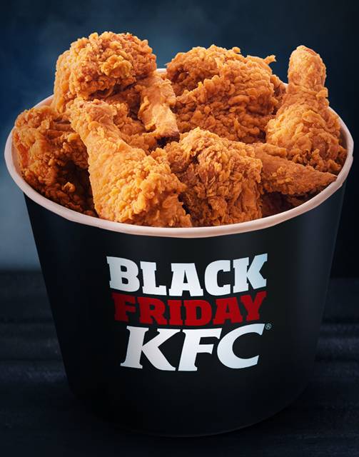 KFC oferece balde de frango em dobro no Black Friday ederepente50