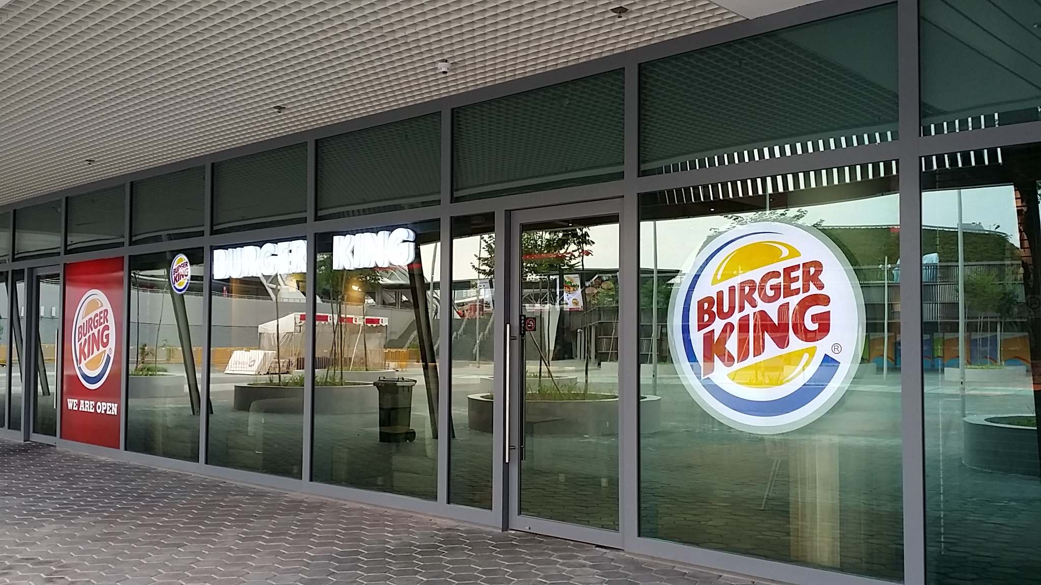 Burger King at Sports Hub E Design Contract Pte Ltd