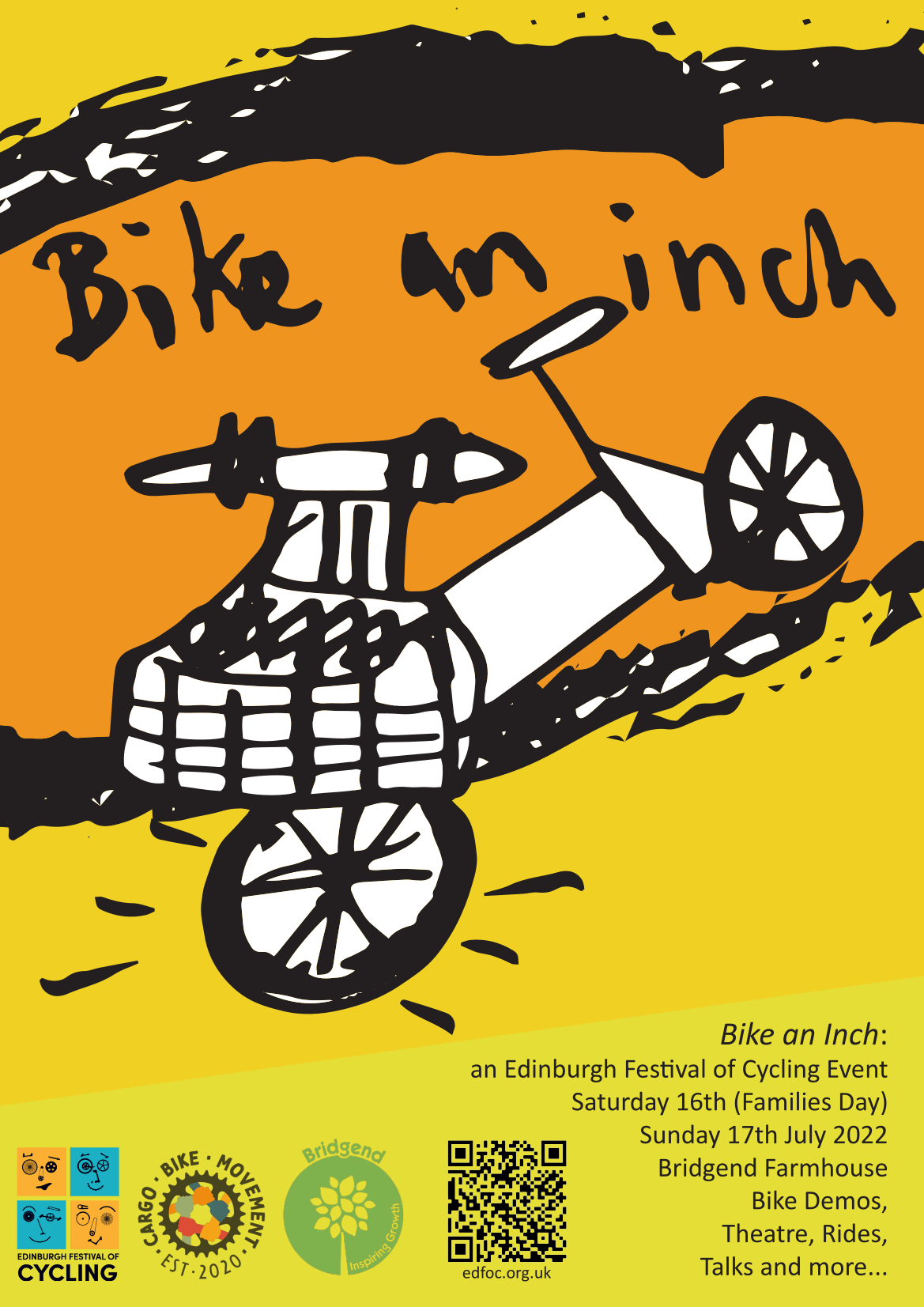 Bike an Inch an Edinburgh Festival of Cycling Event Edinburgh Festival of Cycling