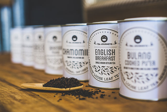 Loose Leaf Packaging Tea Journeys Ed Fyfe Design