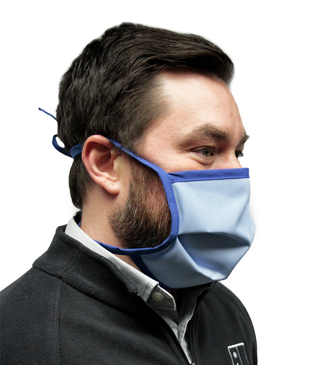 TieString Mask with Filter Pocket Edgar James Apparel