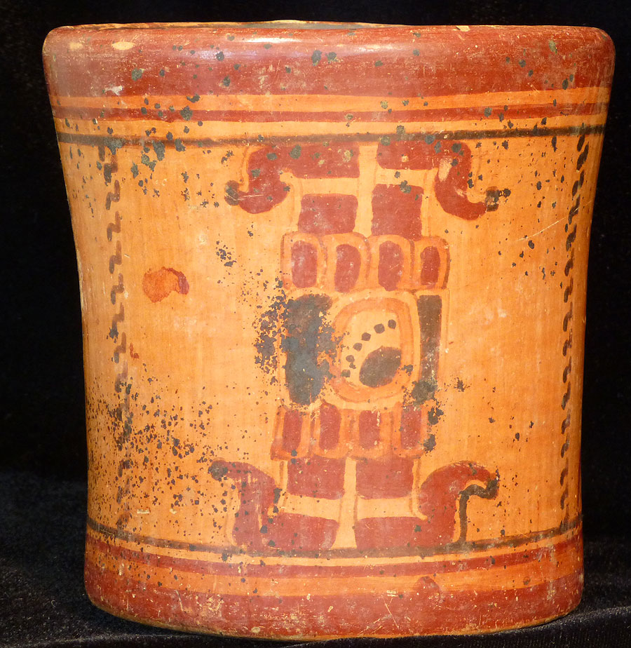 Mayan Art Cylinders, Bowls, Figures & Antiquities For Sale Edgar L. Owen Galleries