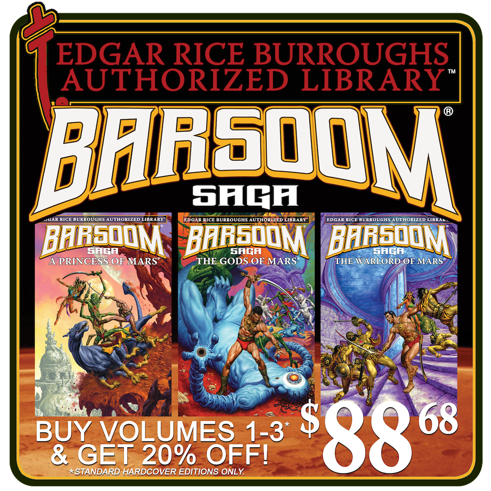Edgar Rice Burroughs Authorized Library (Barsoom® Books 13 Standard
