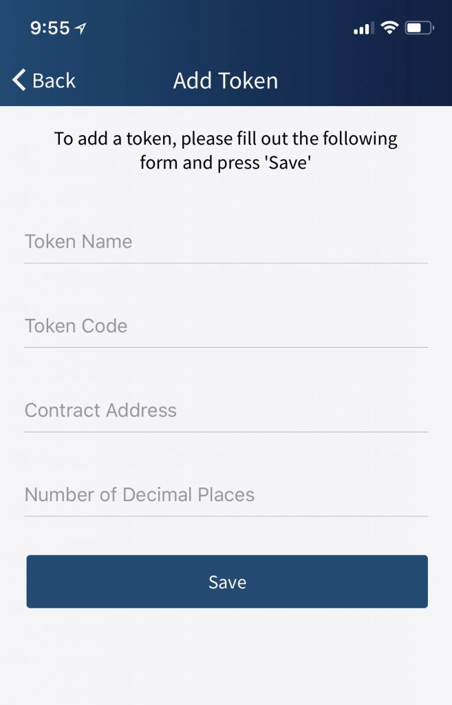 EIP 961 An Upgrade for Adding ERC20 Tokens Edge