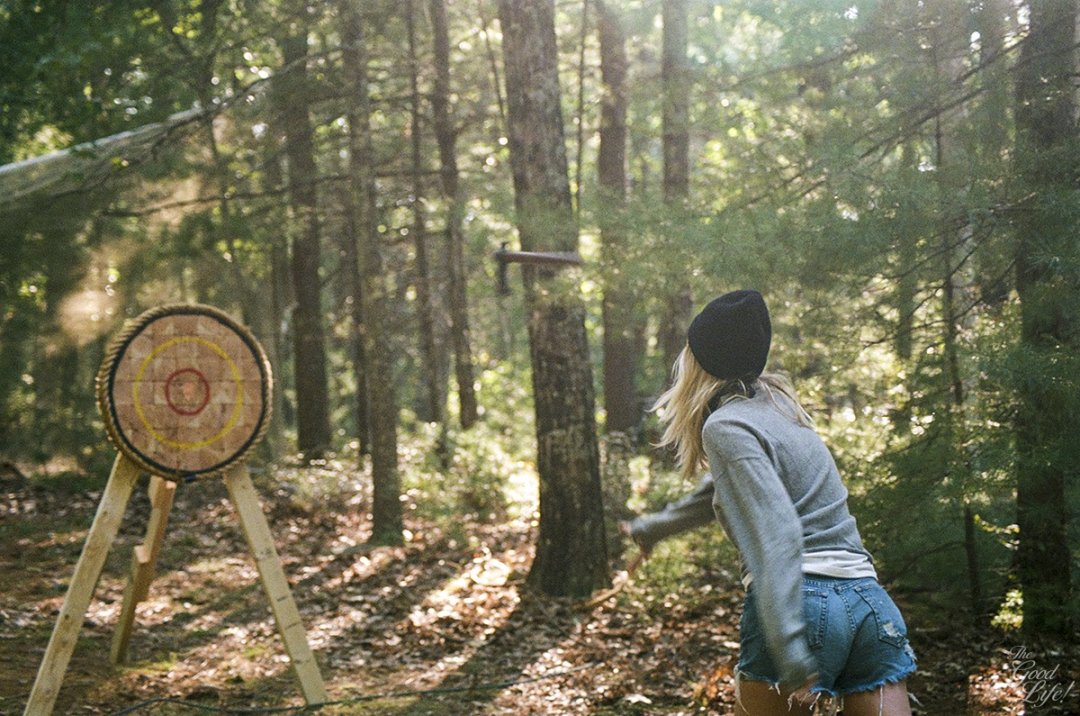How To Build A Hatchet Throwing Target Barebones