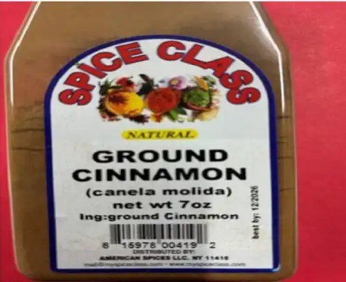 FDA Recalls Ground Cinnamon Over Lead Contamination Collingswood