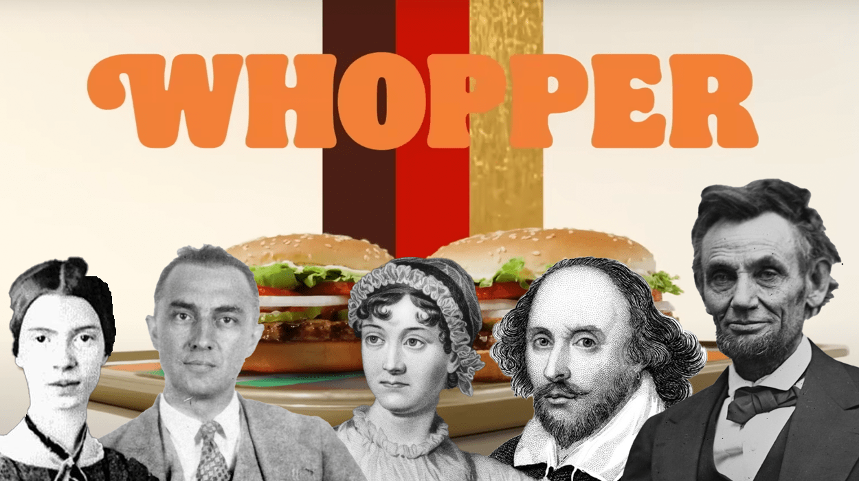 If Burger King’s Jingle “Whopper Whopper” Were the Only Literary Form