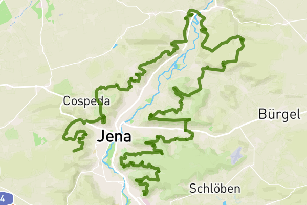 Saalehorizontale Karte SaaleHorizontaleStaffel 2021 « Racemap