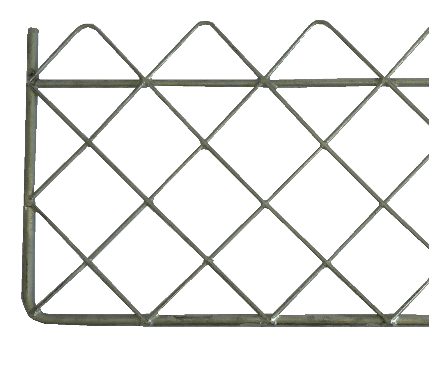 SNOW2M Snowguard 2m Galv 150 mm