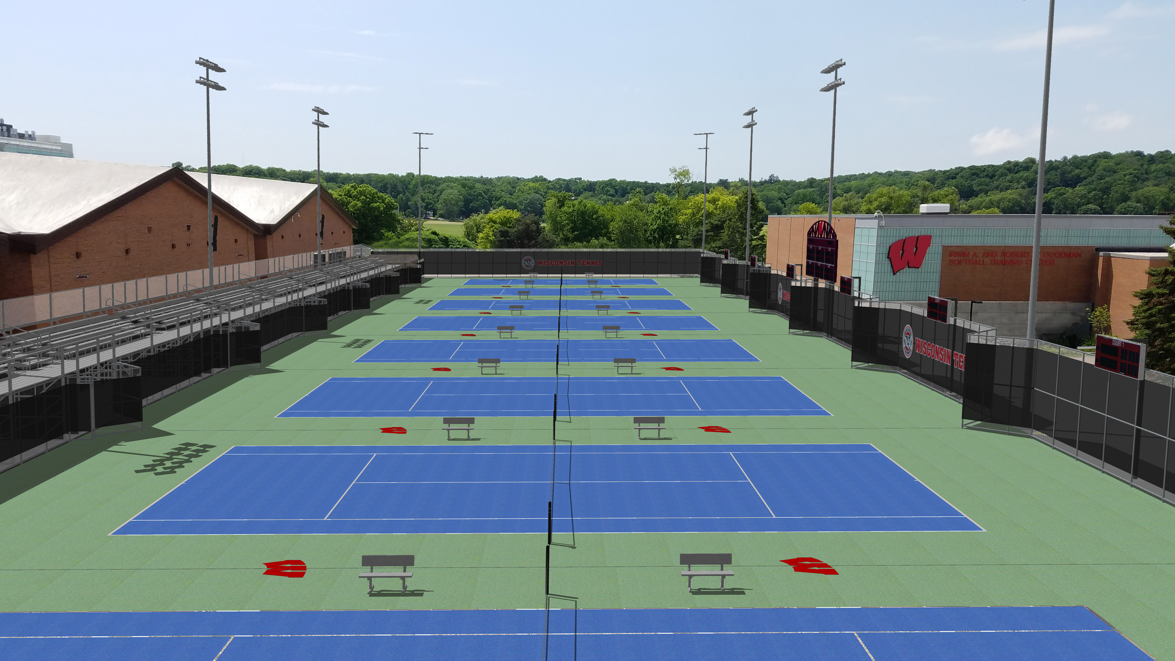Project Profile Nielsen Tennis Stadium Edge Consulting Engineers